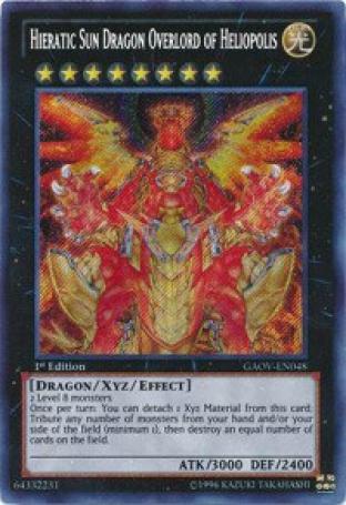 Hieratic Sun Dragon Overlord of Heliopolis