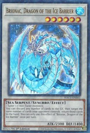 Brionac, Dragon of the Ice Barrier (Duel Terminal)