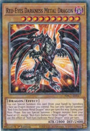 Red-Eyes Darkness Metal Dragon (Duel Terminal)