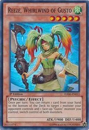 Reeze, Whirlwind of Gusto