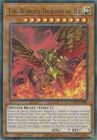 The Winged Dragon of Ra (Alternate Art)