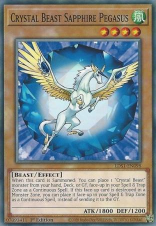 Crystal Beast Sapphire Pegasus