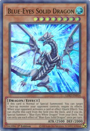 Blue-Eyes Solid Dragon