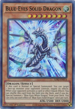 Green Blue-Eyes Solid Dragon