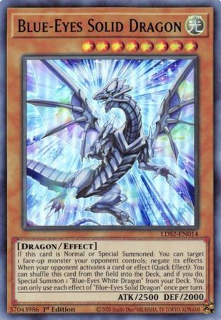 Blue-Eyes Solid Dragon (Green)
