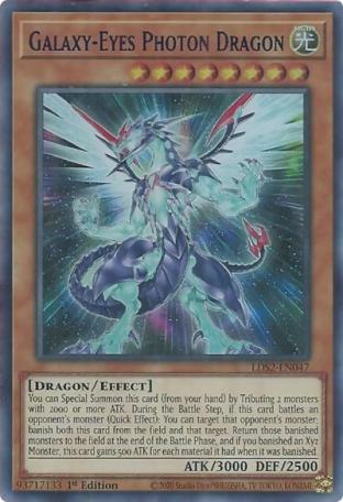 Galaxy-Eyes Photon Dragon (Blue)