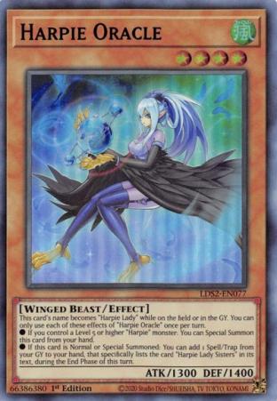 Harpie Oracle (Blue)