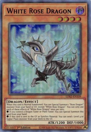 White Rose Dragon (Green)
