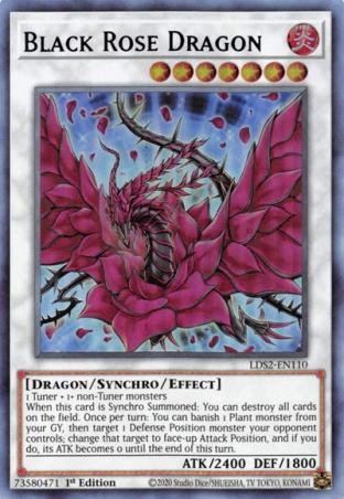 Black Rose Dragon (Purple)