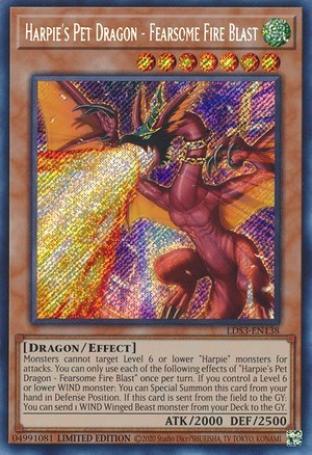 Harpie's Pet Dragon - Fearsome Fire Blast