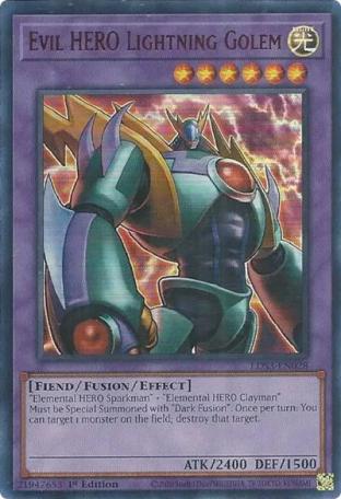 Evil HERO Lightning Golem (Red)