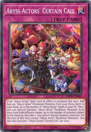 Abyss Actors' Curtain Call