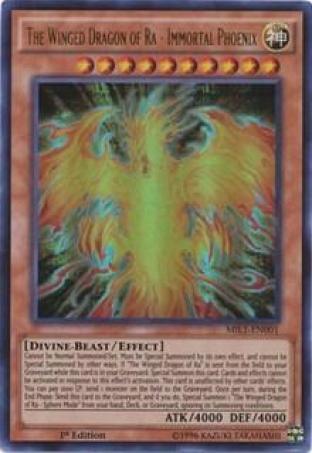 The Winged Dragon of Ra Immortal Phoenix