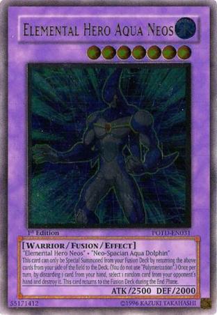 Elemental Hero Aqua Neos (UTR)