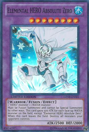 Elemental HERO Absolute Zero Special Edition Promo