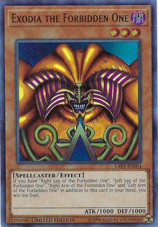 Lost Art Exodia the Forbidden One