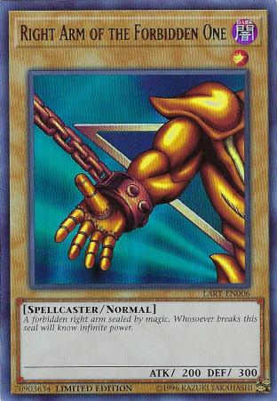 Lost Art Right Arm of the Forbidden One