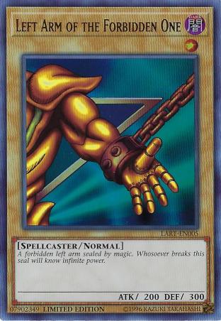 Lost Art Left Arm of the Forbidden One