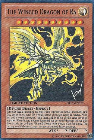 The Winged Dragon of Ra (SE Promo)