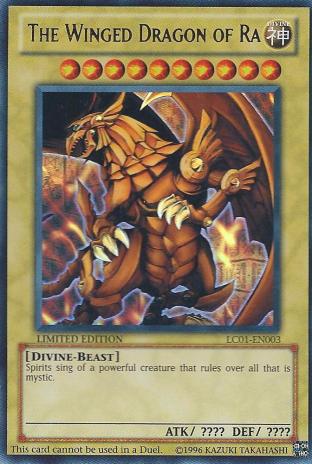 The Winged Dragon of Ra God Card