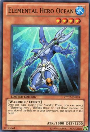 Elemental Hero Ocean (2010 Tin Promo)