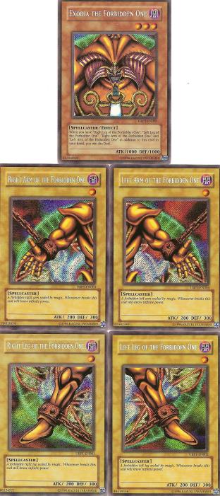 Exodia Set Ultra Battle Pack 1 (All 5 pieces)