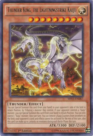Thunder King, the Lightningstrike Kaiju