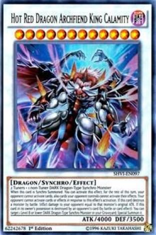 Hot Red Dragon Archfiend King Calamity