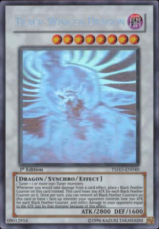 Black-Winged Dragon (Ghost Rare)