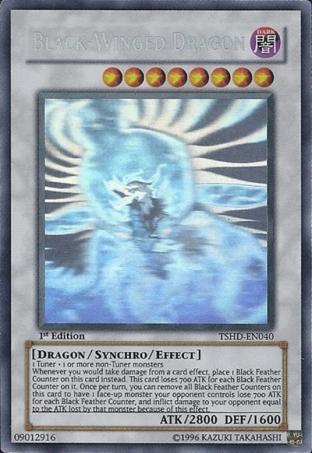 Black-Winged Dragon (Ghost Rare)